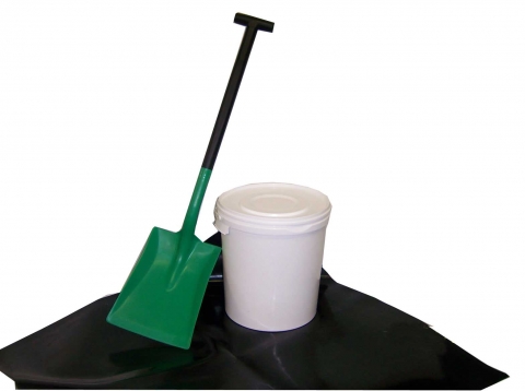 Drain Seal / Container & Shovel