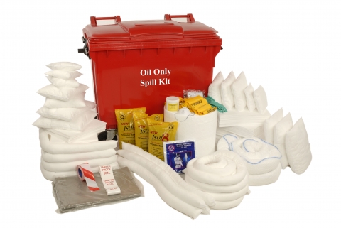 660 Oil Spill Kit Wheeled Unit