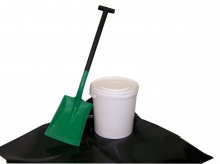 Drain Seal / Container & Shovel